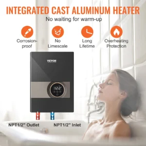 Tankless Electric Water Heater - Ships US