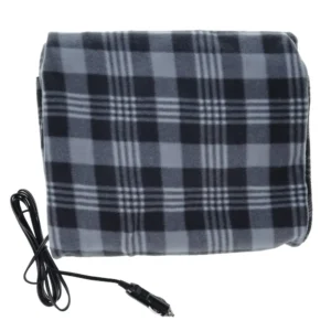 12V Heated Blanket for Truck - Car Camping Travel Throw 12V Fleece