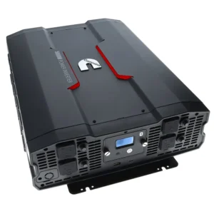 5000W Power Inverter Modified Sine Wave Truck Inverter 12V to 110V 4 AC Outlets