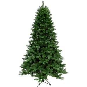 Christmas Time Greenland Tree, 6.5' Green Christmas Tree,8FDualLEDLights