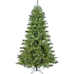 Christmas Time Norway Pine, 7.5' Green Christmas Tree, Smart Lights